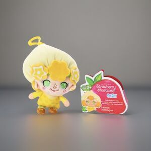🔥The World Of Strawberry Shortcake Backpack Clip Lemon Meringue BNWT🔥